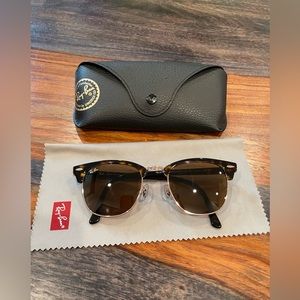 Authentic RAYBAN CLUBMASTER CLASSIC